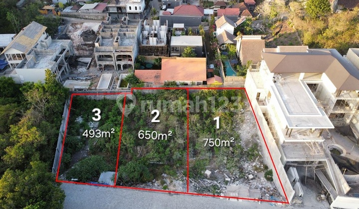 Dijual Tanah Kavling Berlokasi di Jl Toyaning Ii, Ungasan, Kuta Selatan, Badung, Bali