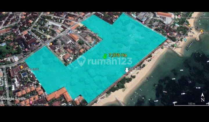 PREMIUM AND RARE LAND ON THE EDGE OF SANUR BEACH