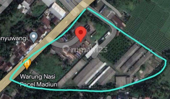 Dijual Tanah Di Pinggir Jalan Utama Banyuwangi-Jember 1