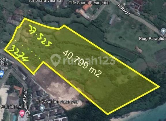 Dijual Tanah Pinggir Tebing Dengan Pantai Pasir Putih Di Kawasan Hotel Bintang 5 Dan Villa Mewah Di Nusa Dua, Badung, Bali Dijual Tanah Pinggir Tebing Dengan Pantai Pasir Putih Di Kawasan Hotel Bintang 5 Dan Villa Mewah Di Nusa Dua, Badung, Bali