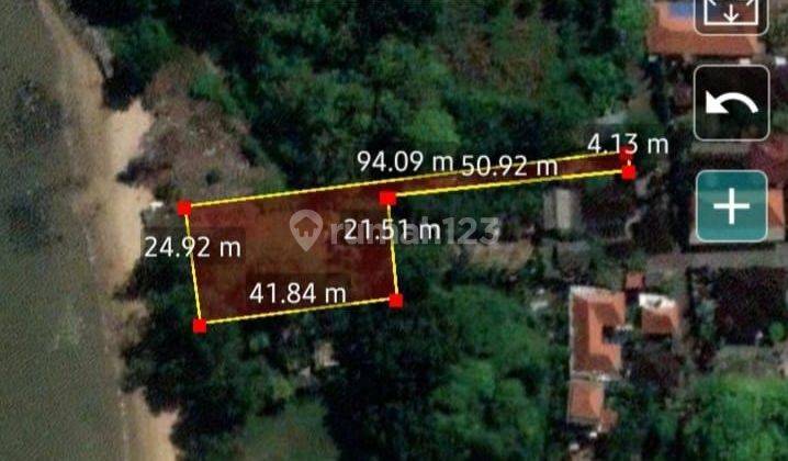 Super prime land for sale on the edge of Tanjung Benoa beach, Nusa Dua Bali 1