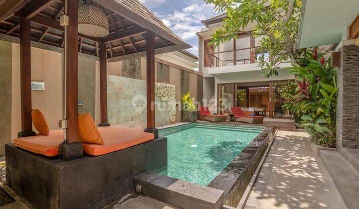 Villa Cantik Siap Huni View Sawah Dekat Dengan Pantai Nyanyi, Bali 1