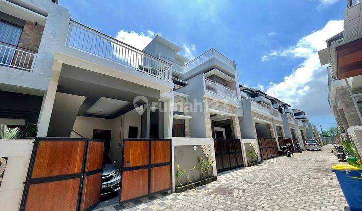 New minimalist house ready to live in in the one gate residential area on bypass Sanur, Denpasar, Bali 1