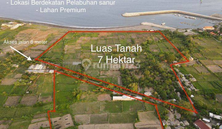 Land ready to build on Matahari Terbit beach, Sanur, Denpasar, Bali 1