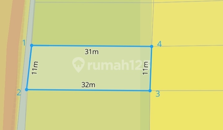 Land for Sale, Ready to Build in Purigading Area, Jimbaran, Badung, Bali