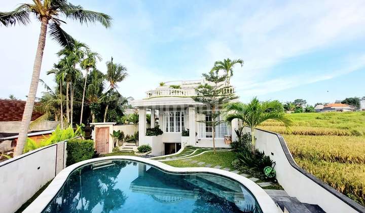 30-Year Leasehold, Luxury Villa With Rice Field Views In Pererenan, Canggu, Bali