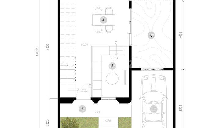 Off-plan Modern Mediterranean 2 Bedrooms Villa At Jimbaran 2