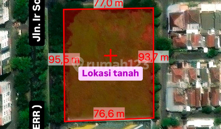 Dijual Tanah Merr Ir Soekarno Lokasi Terbaik Surabaya Timur
