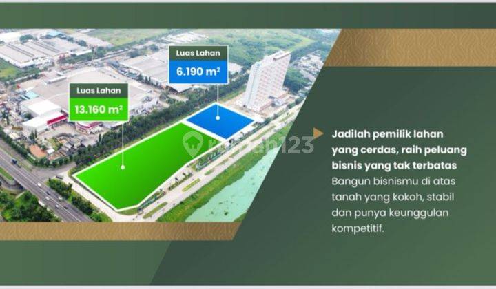 Dijual Tanah Jl Inspeksi Kalimalang Cikarang Jababeka Bekasi 1