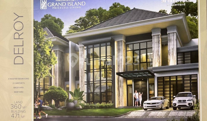 Dijual Rumah Pakuwon City Grand Island Surabaya Dekat Kertajaya 