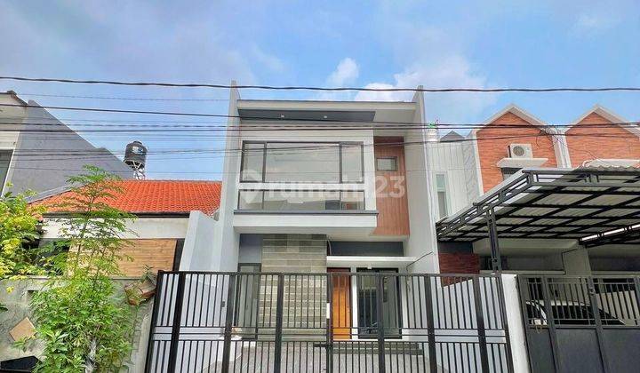 Dijual Rumah Baru Minimalis Klampis Semolo Tengah Surabaya  2