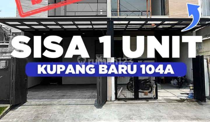 Dijual Rumah Minimalis Baru Kupang Baru Surabaya 1