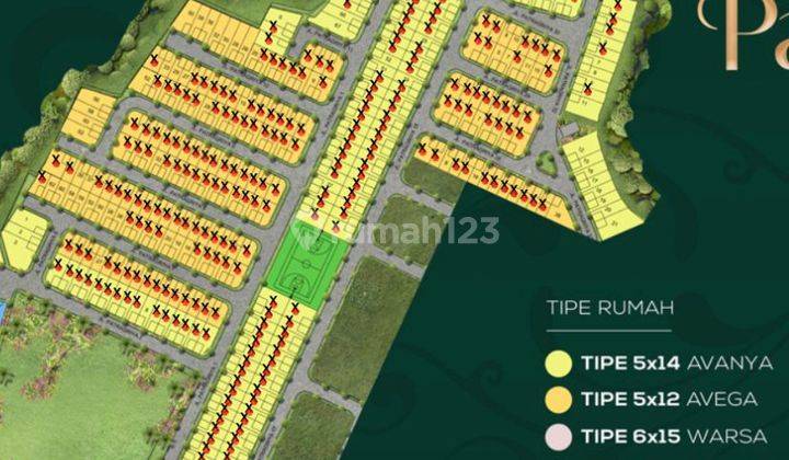 Rumah Impian Milenilai Murah di Cluster Podomoro Park Bandung 2