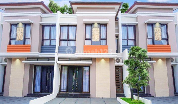 Rumah 2 Lantai Baru Furnished SHM Dp 0 Letak Sangat Strategis 1