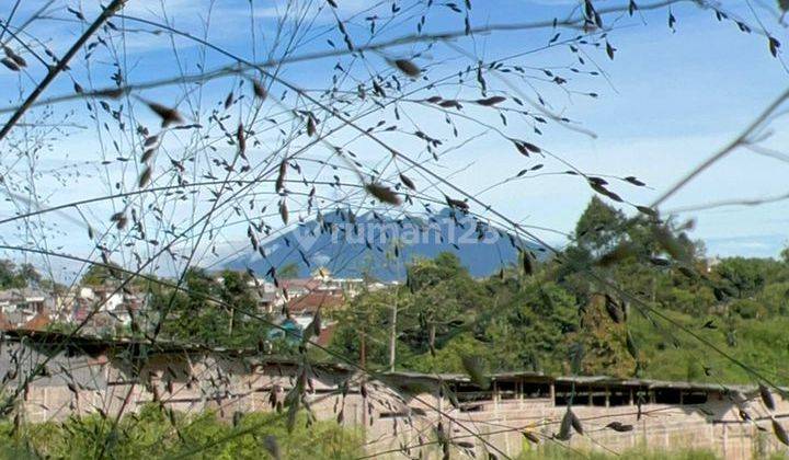 Dijual tanah Pinggir jalan 2,5jt/m² di Cisarua Puncak Bogor 600 m² 3