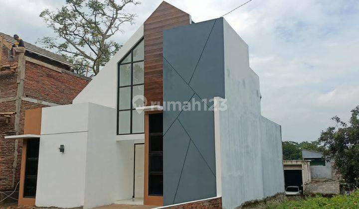Rumah cluster modern dan strategis siap huni di mangunsari 1