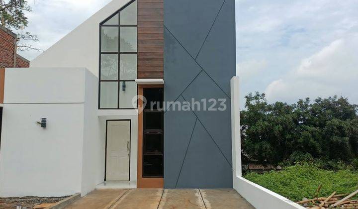 Rumah cluster modern dan strategis siap huni di mangunsari 2