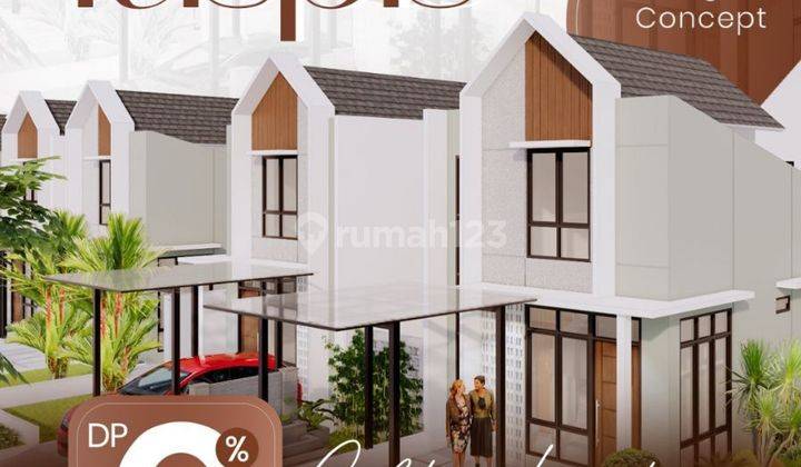 Rumah baru 500 jt'an di jalan utama by di By pass krian  1