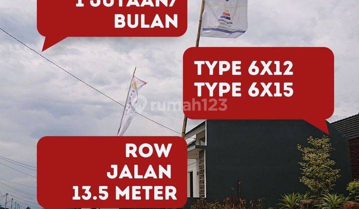 Rumah murah 400 jt'an di dekat kota Sidoarjo free biaya  2