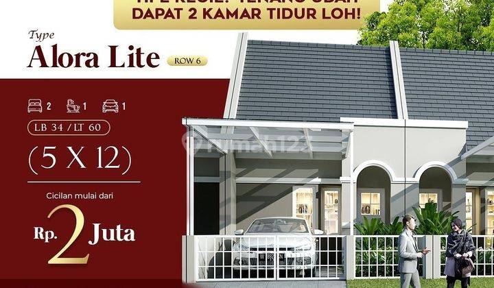 Rumah murah di barat surabaya harga cuma 300 jt'an tanpa DP  2