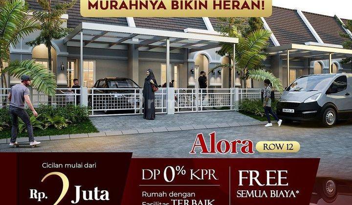 Rumah murah di barat surabaya harga cuma 300 jt'an tanpa DP  1