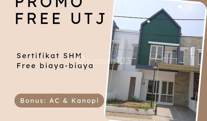 Rumah 2 lantai termurah harga cuma 500 jt'an di Sidoarjo  1