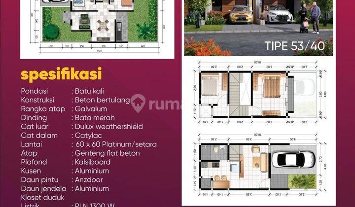 Cukup bayar 1 jt bisa beli Rumah di kota Sidoarjo  2