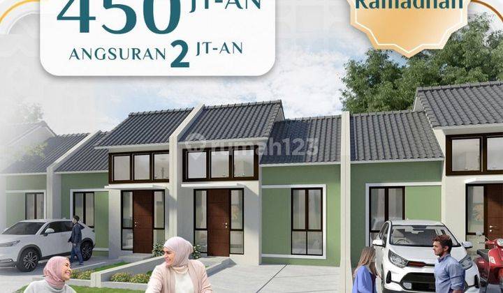 Rumah baru cuma 400 jt'an di baratnya surabaya  1