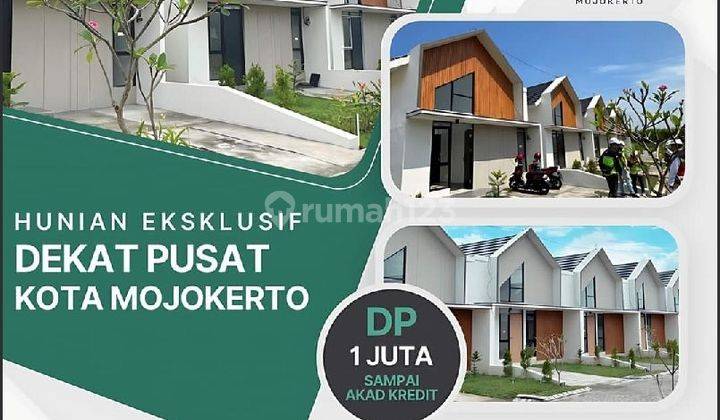 Rumah baru termurah di pusat kota Mojokerto tanpa DP  1