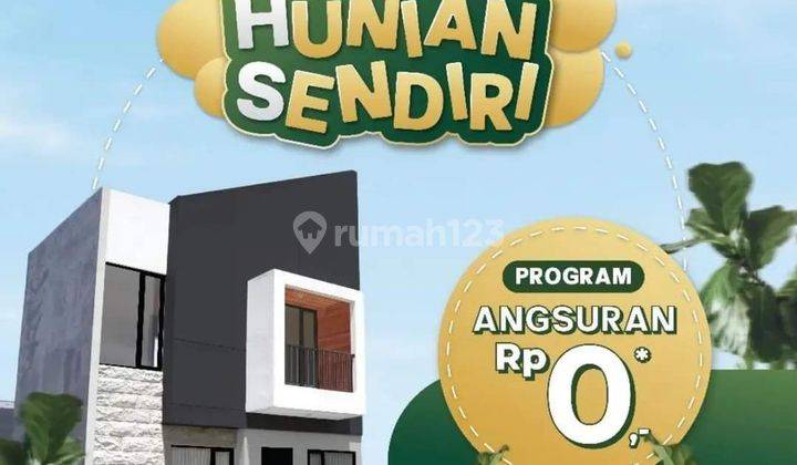 Rumah siap huni 400 jt'an di kota Sidoarjo free biaya  2