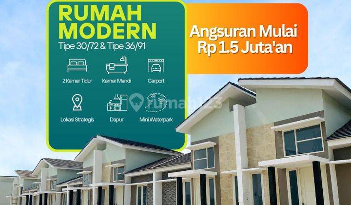 Rumah baru 300 jt'an tanpa DP free all Biaya di Sidoarjo  1