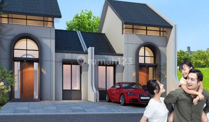 Rumah baru 500 jt'an di royal residence menganti angsuran 2 jt'an  1