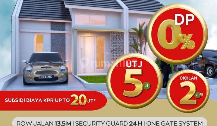 Rumah Baru Harga 400 Jt'An Tanpa Dp Di Kota Sidoarjo  1