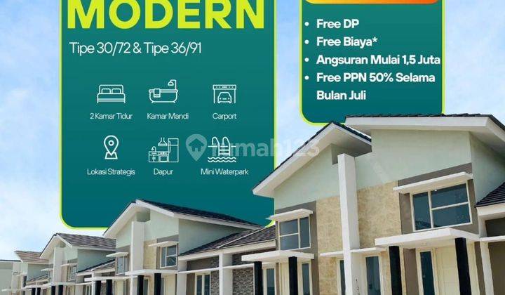 Rumah termurah di Sidoarjo harga mulai 300 jt'an tanpa DP 1