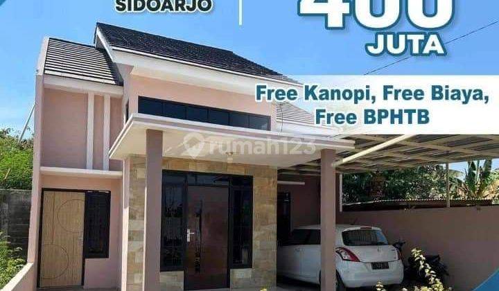 Rumah Baru Modern Minimalis 400 Jt'An Di Dekat Kota Sidoarjo  1