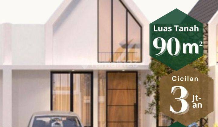 Rumah baru termurah di kota Sidoarjo harga 500jt'an free biaya  1