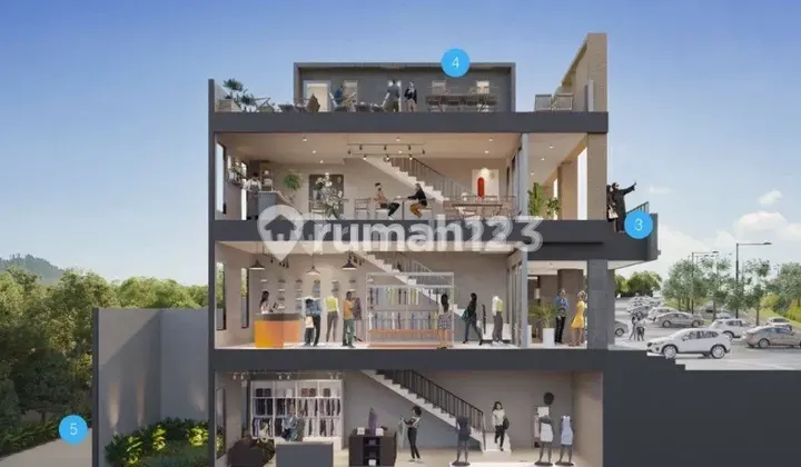 New Shophouse in Tatar Pancatengah, Kota Baru Parahyangan, Bandung New Shophouse in Tatar Pancatengah, Kota Baru Parahyangan, Bandung