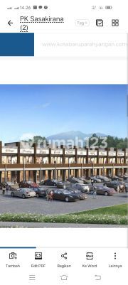 Ruko Strategis Pancatengah Kota Baru Parahyangan Bandung