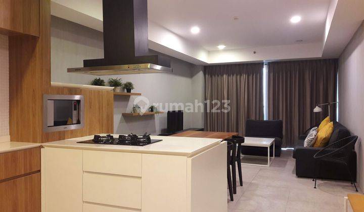 Apartement Kemang Village 2 BR Fully Furnished Balcony 1