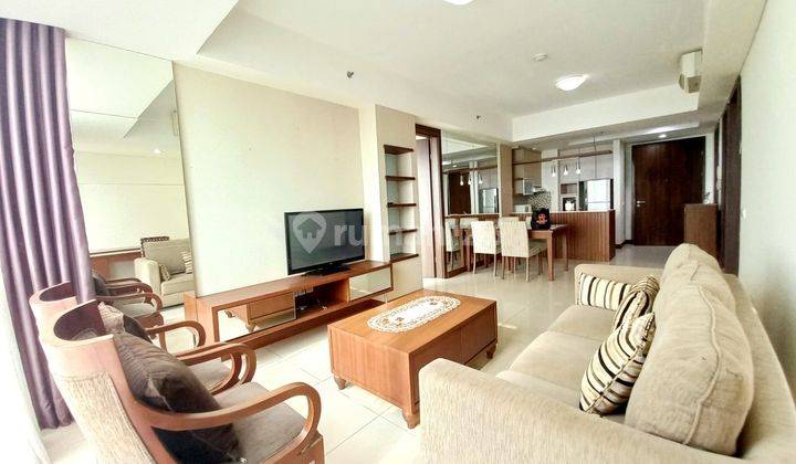 Apartment Kemang Village 2 BR Fully Furnished For Rent High Floor 2