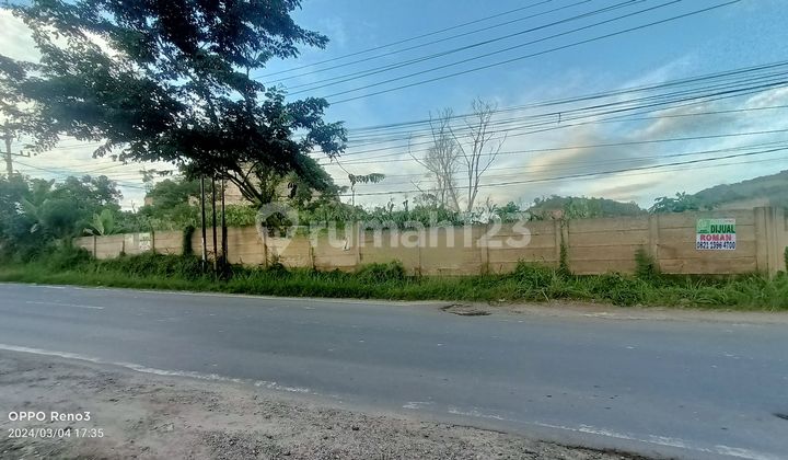 Tanah cocok utk ruko atau gudang,harga dibawah pasaran 