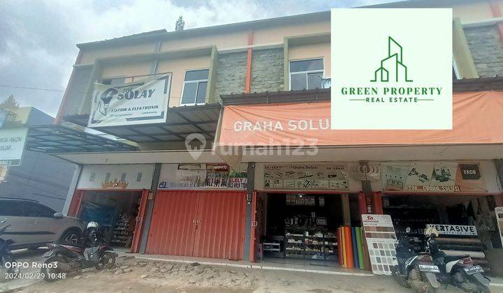 2 unit Ruko dijual dan sewa lokasi di Kemiling jalan cik Ditiro  1