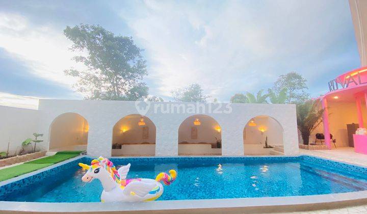 Sewa villa aestetik megamendung puncak bogor 2