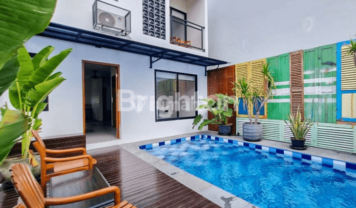 NEW VILLA 3 BR FURNISHED STRATEGIS DEKAT BEACH CLUB, PANTAI 1