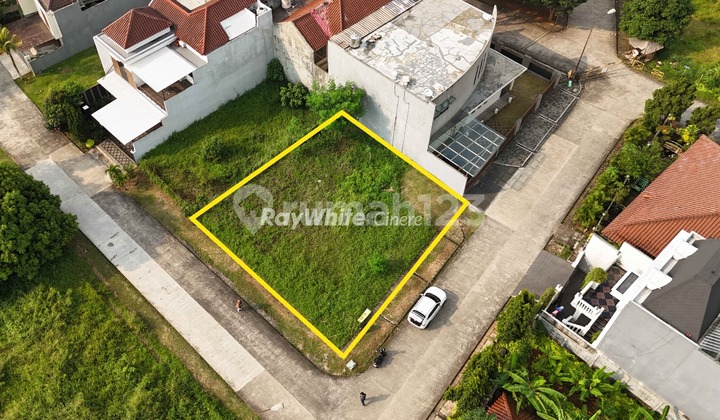 Tanah Luas 375m2 Dalam Komplek Elit dan Strategis di Puri Cinere