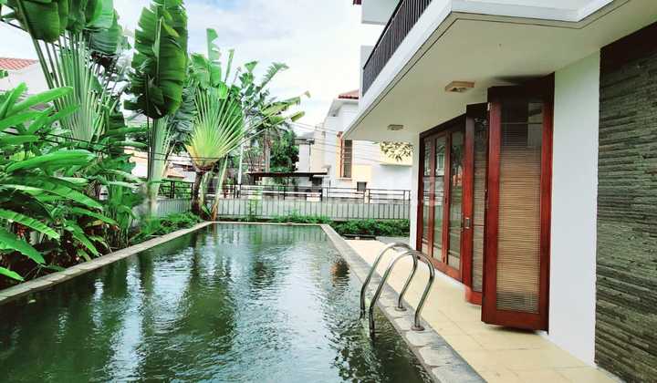 Rumah Luas 400m2 Layout Nyaman di Lokasi Premium Cilandak 2