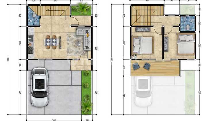 Rumah Baru Murah Model American Style Dekat Dago Cigadung 2