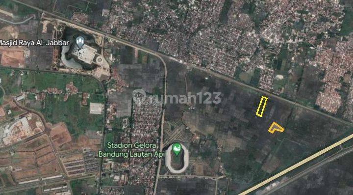 Sawah luas 1,3ha dekat stasion KCIC, masjid Al-jabar di cimekar, cibiru 1