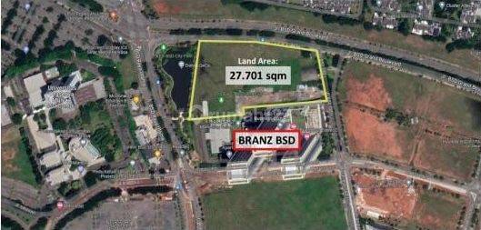 Lahan Primary Siap Bangun, Sangat Strategis, di Pusat Bisnis Yang Kuat Dan Sukses, Hadap Jl. Bsd Grand Boulevard, 27.701 M2, Hgb, Bsd City, Tangerang Selatan. 1