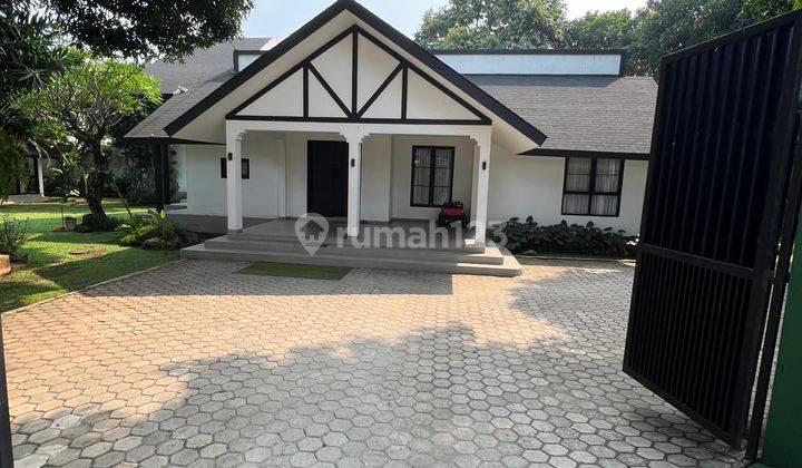 Rumah Villa, Bagus, 1 Lantai, Unfurnished, Shm, Dekat Toll Gate, Stasiun Ka, Dan Bintaro Exchange Mall, di Jl. Menjangan, Bintaro, Tangerang Selatan. 1